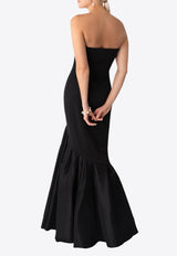 Solace London Rayne Strapless Gown Black OS42042BLACK