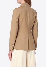 Max Mara Osanna Double-Breasted Wool Blazer Beige OSANNACO/P_MAXM-003