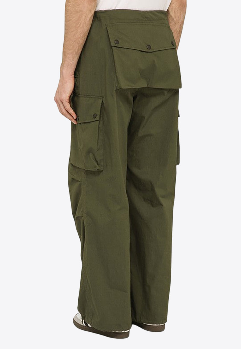 NEEDLES Filed Cargo Casual Pants Green OT093CO/O_NEEDL-OL