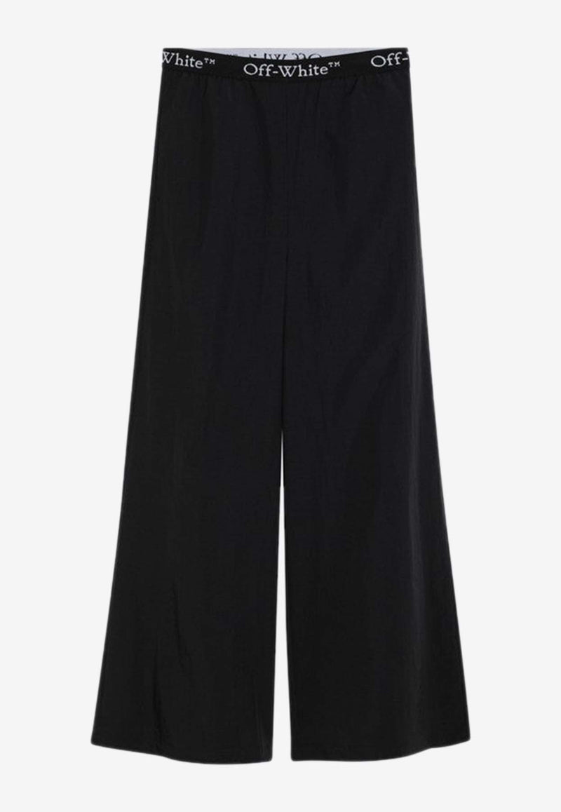 Off-White Wide Nylon Pants OWVI016S25FAB001/Q_OFFW-1000