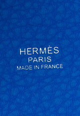 Hermès Picotin 18 Eclat in Bleu Hydra and Bleu Brume Clemence with Palladium Hardware P18ECBHBBCPHW