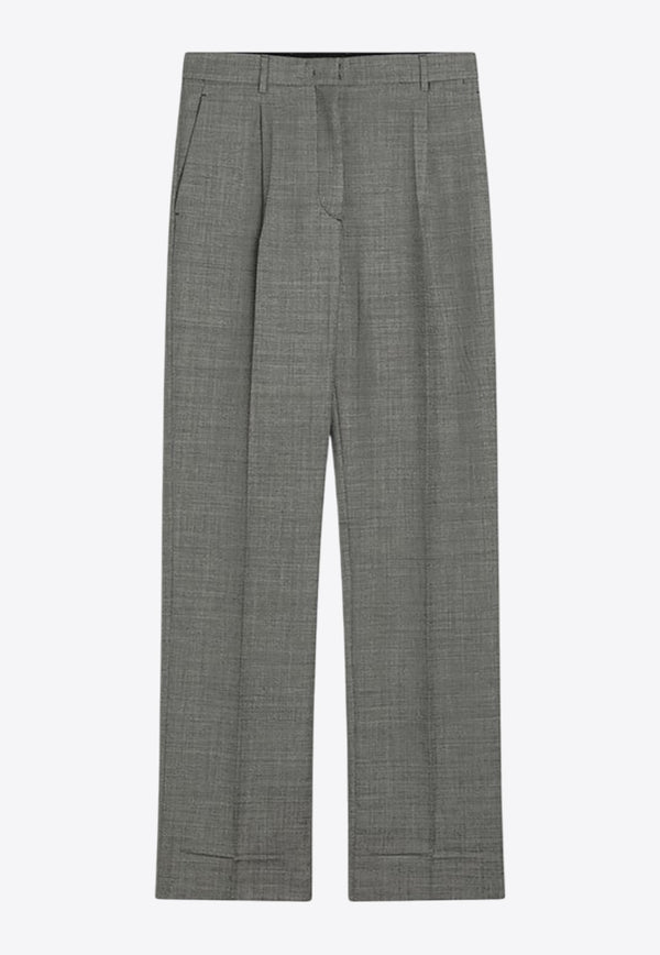 Prada Straight-Leg Tailored Pants Gray P273IOOO16VE/Q_PRADA-F0480