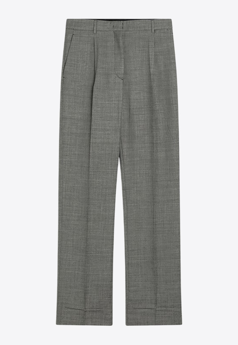 Prada Straight-Leg Tailored Pants Gray P273IOOO16VE/Q_PRADA-F0480