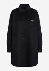 Prada Wool-Blend Mini Shirt Dress P603SSOOO13FY/Q_PRADA-F0008