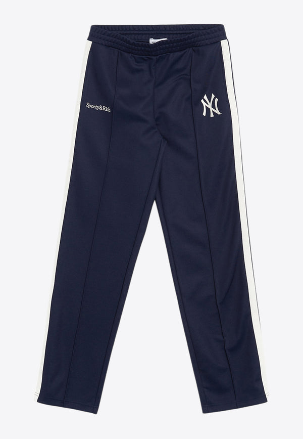 Sporty 
Rich Yankees Serif Track Pants Navy PA013505631BL32NAVY