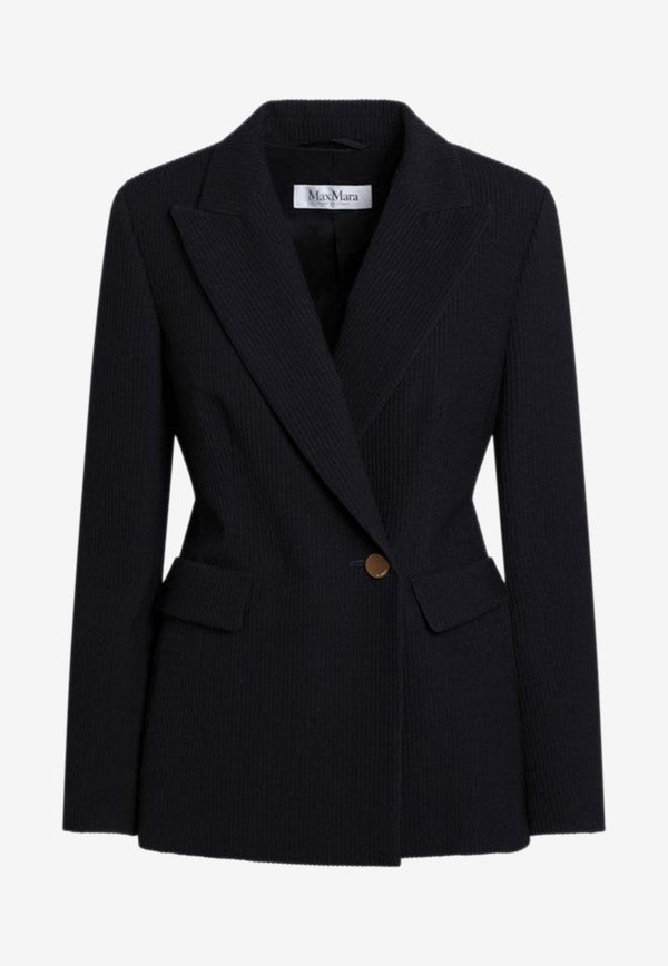 Max Mara Pagano Double-Breasted Wool Jacket Navy PAGANOCO/Q_MAXM-001