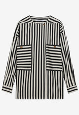 Max Mara Striped Crewneck Blouse PAIOCO/Q_MAXM-001