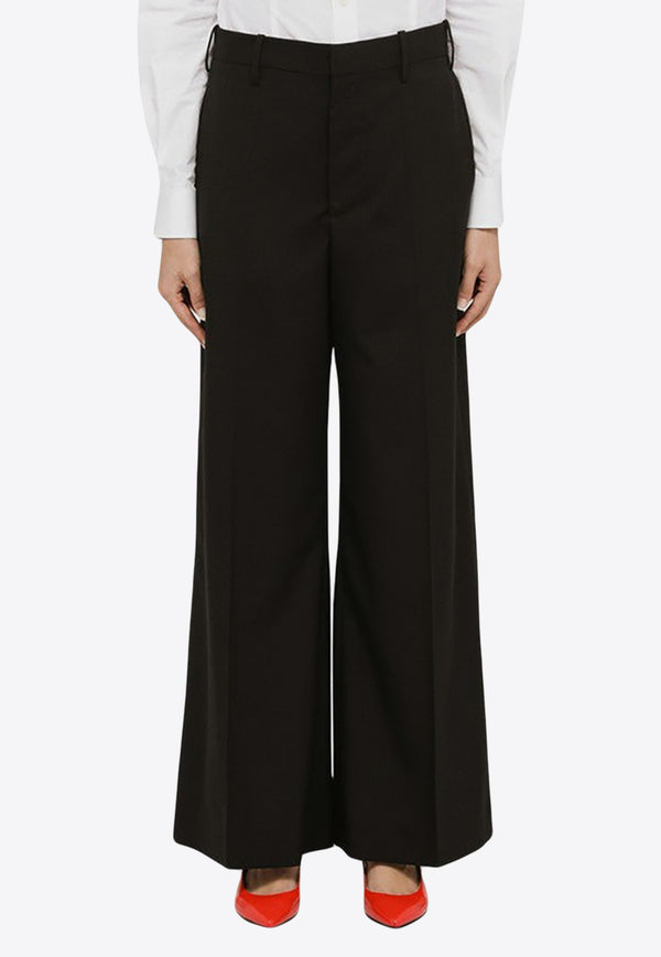 Marni Wide-Leg Tailored Wool Pants Black PAMA0450U0TW839/N_MARNI-00N99