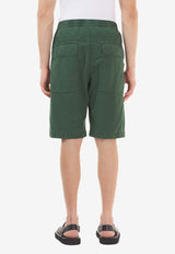 Barena Venezia Canariol Garzoto Bermuda Shorts Green PAU45332656GREEN