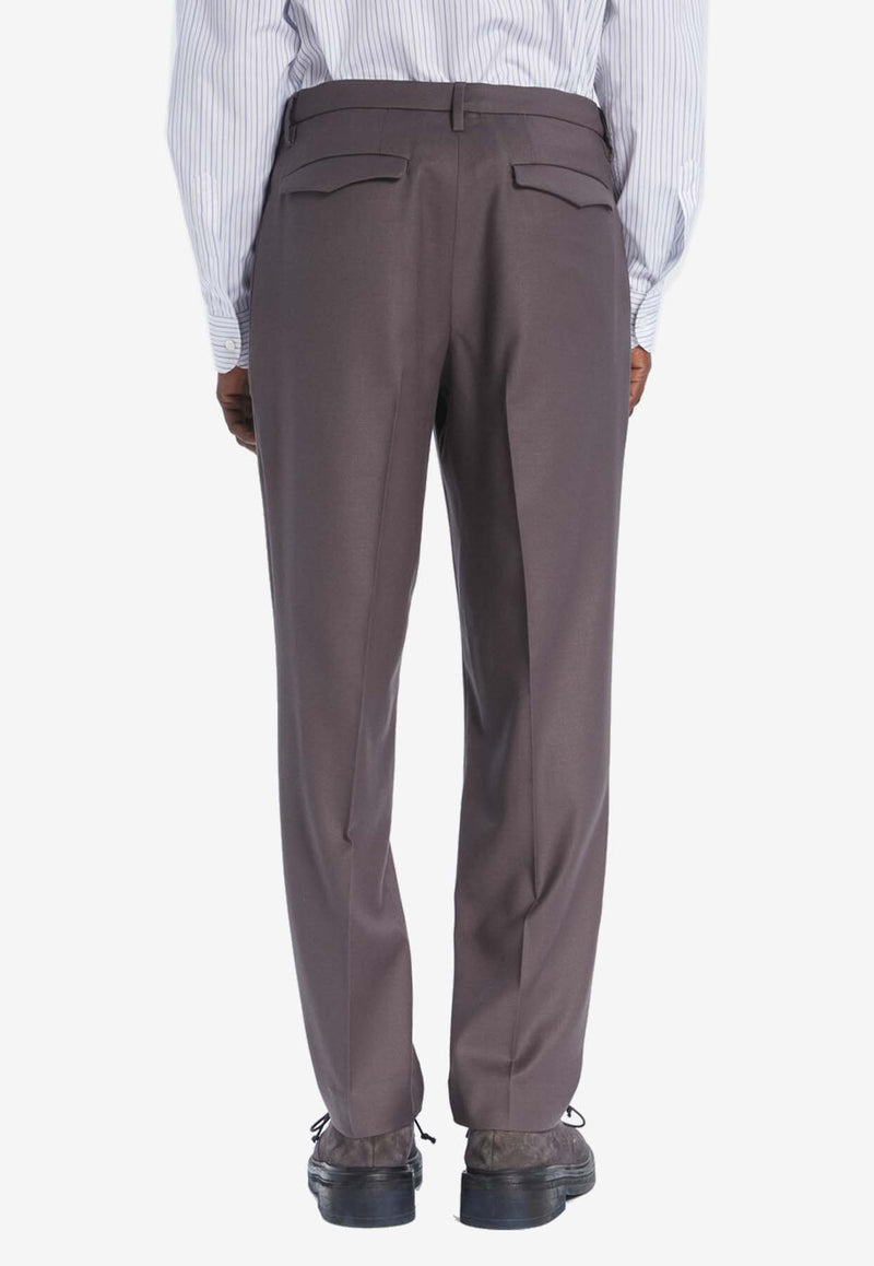 Barena Venezia Masco Flan Tailored Pants Gray PAU48110482GREY