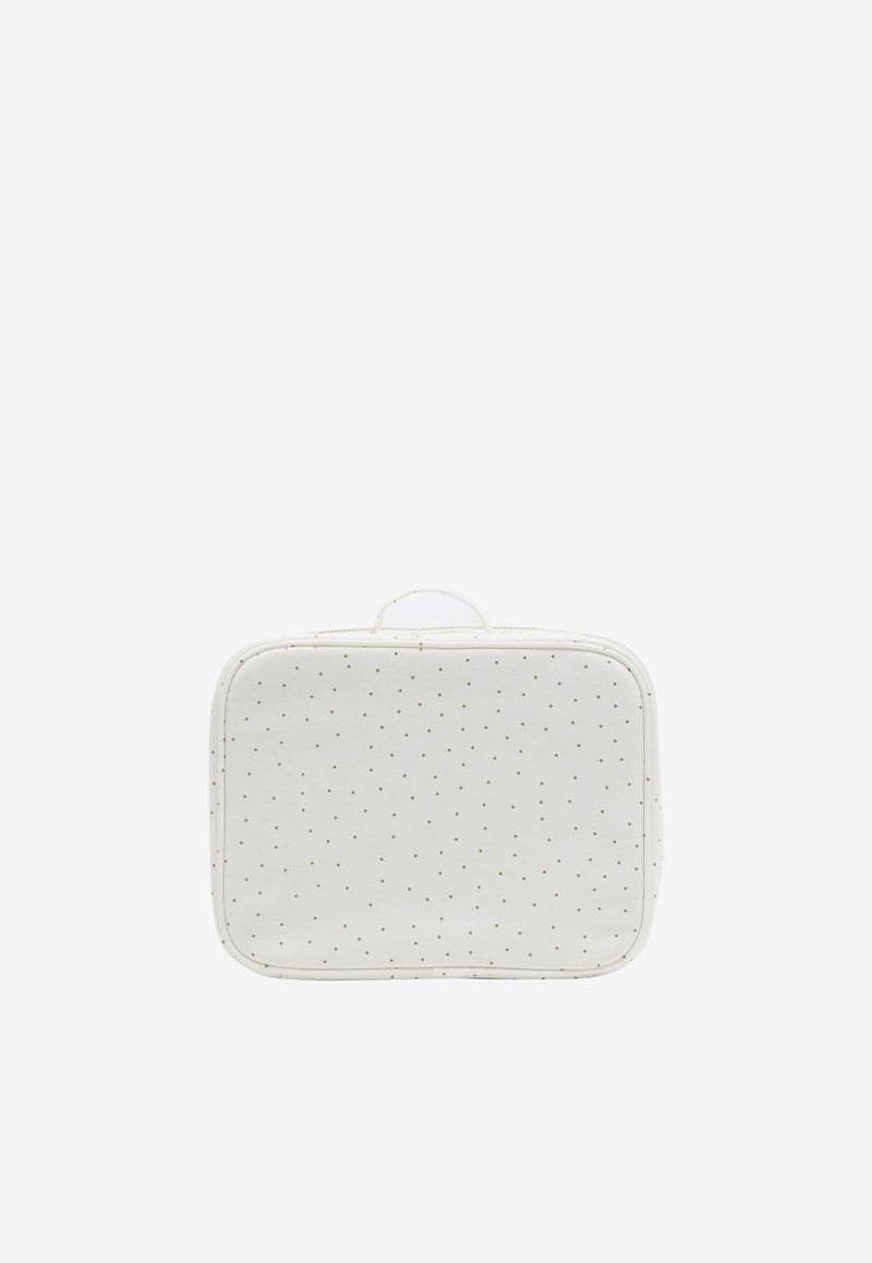 Bonpoint Medium Polka Dots Diaper Bag White PEENDUIVAL2CO/Q_BONPO-132