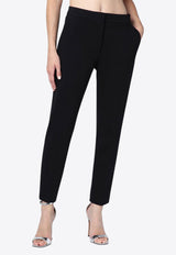 Max Mara Pegno Straight-Leg Tailored Pants Black PEGNOCO/P_MAXM-008