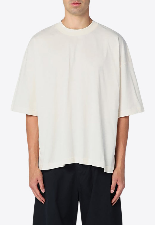 Studio Nicholson Piu Oversized T-shirt Ivory PIU1327/P_STUNI-PA