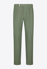 Tom Ford Atticus Tailored Pants in Wool and Silk PLAR05-WSS17 FG700