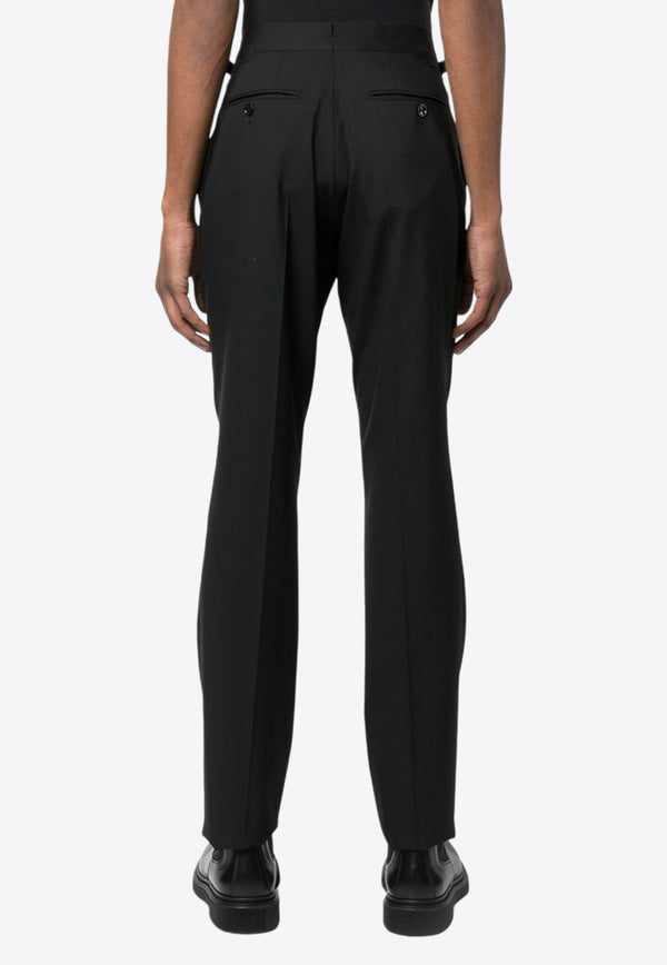 Tom Ford Tailored Wool Pants PLSS01-WOS02 LB999 Black