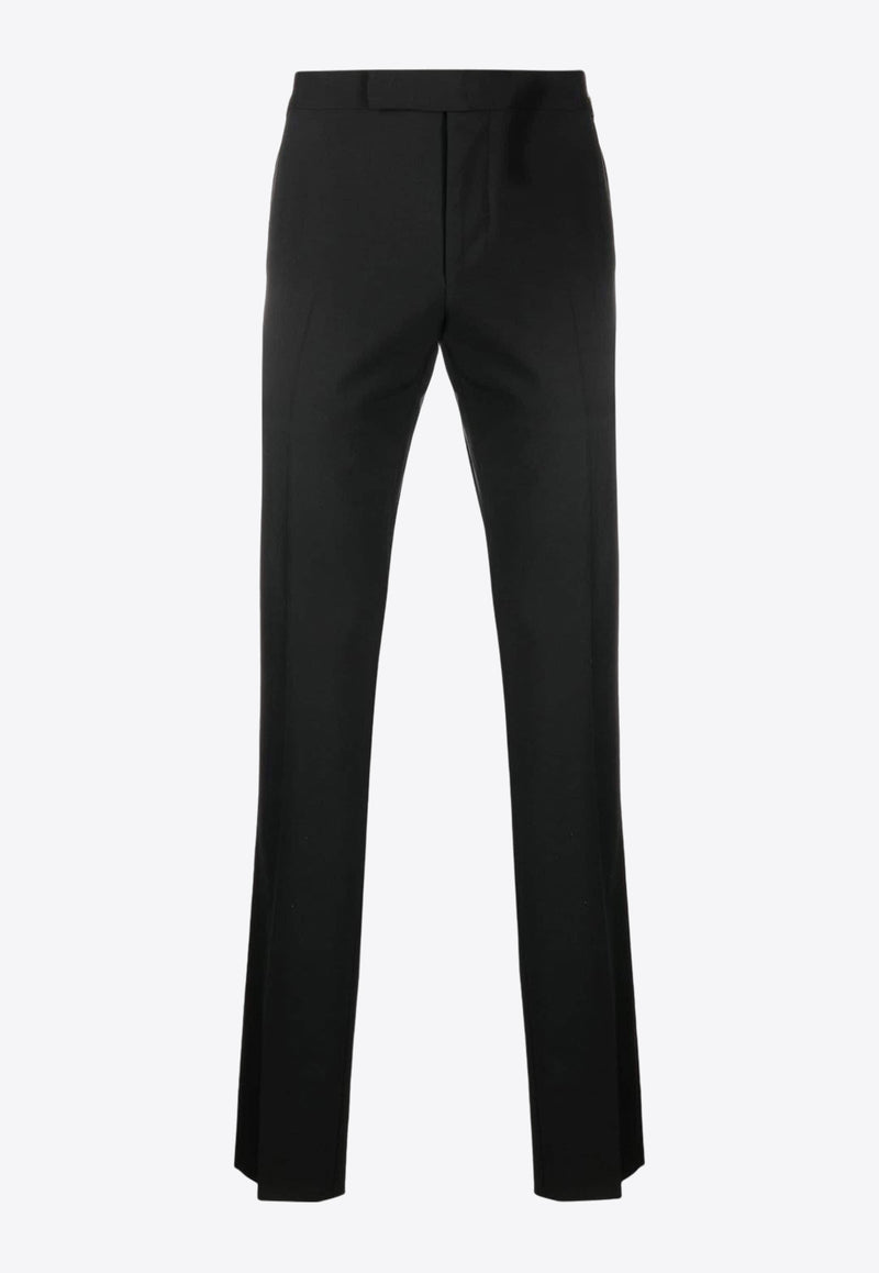 Tom Ford Tailored Wool Pants PLSS01-WOS02 LB999 Black