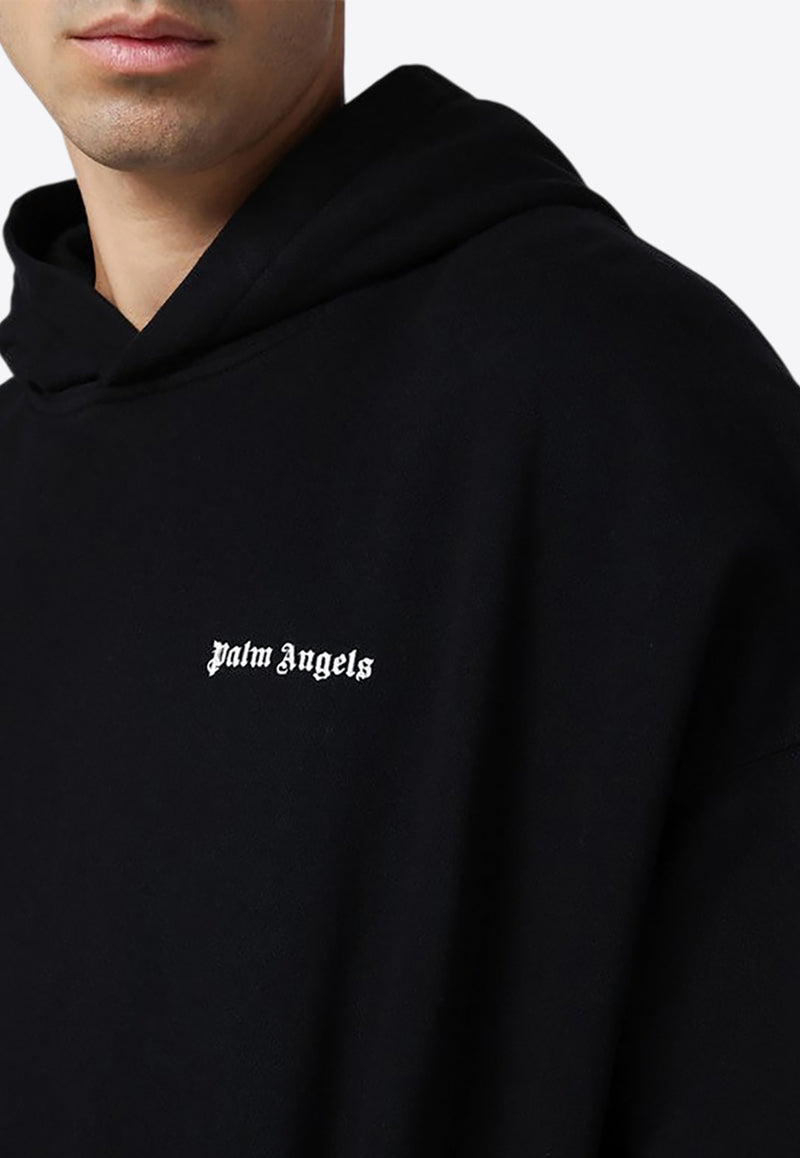 Palm Angels Classic Logo Hooded Sweatshirt Black PMBB153C99FLE002/P_PALMA-1003