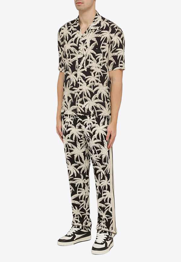 Palm Angels Palm Print Track Pants Monochrome PMCJ020R24FAB002/O_PALMA-1003