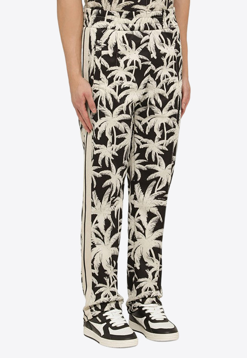 Palm Angels Palm Print Track Pants Monochrome PMCJ020R24FAB002/O_PALMA-1003