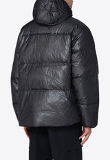 Purple Mountain Observatory Shield Puffer Jacket Black PMO0058NY/P_PMO-BLK