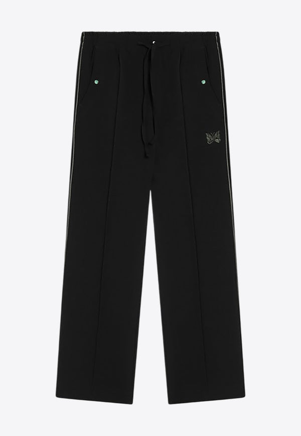 Needles Logo Embroidered Track Pants Black PU209PL/P_NEEDL-BLK