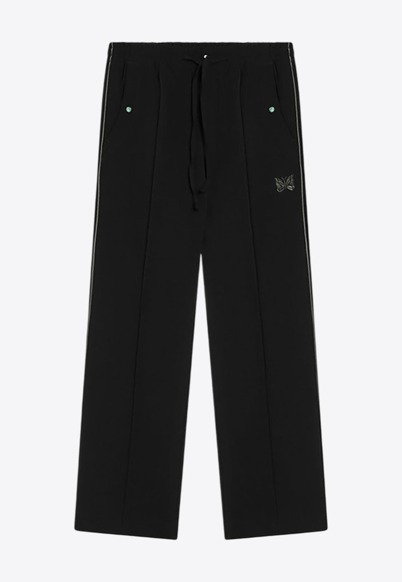 Needles Logo Embroidered Track Pants Black PU209PL/P_NEEDL-BLK