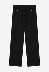 Needles Logo Embroidered Track Pants Black PU209PL/P_NEEDL-BLK