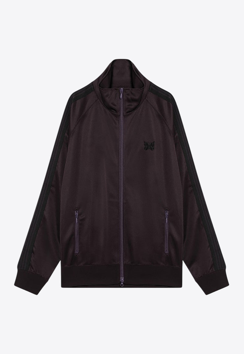 Needles Logo Embroidered Track Jacket Purple PU271PL/P_NEEDL-PU