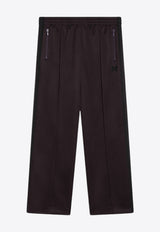 Needles Logo Embroidered Track Pants Purple PU273PL/P_NEEDL-PU