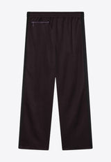 Needles Logo Embroidered Track Pants Purple PU273PL/P_NEEDL-PU