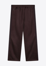 Needles Logo Embroidered Track Pants Brown PU275PL/P_NEEDL-BR