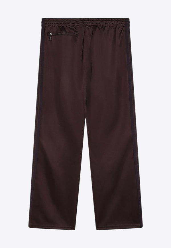 Needles Logo Embroidered Track Pants Brown PU275PL/P_NEEDL-BR