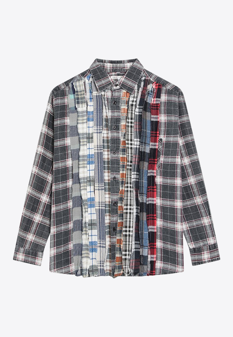 Needles Flannel Check Ribbon Shirt Multicolor PU350CO/P_NEEDL-AS