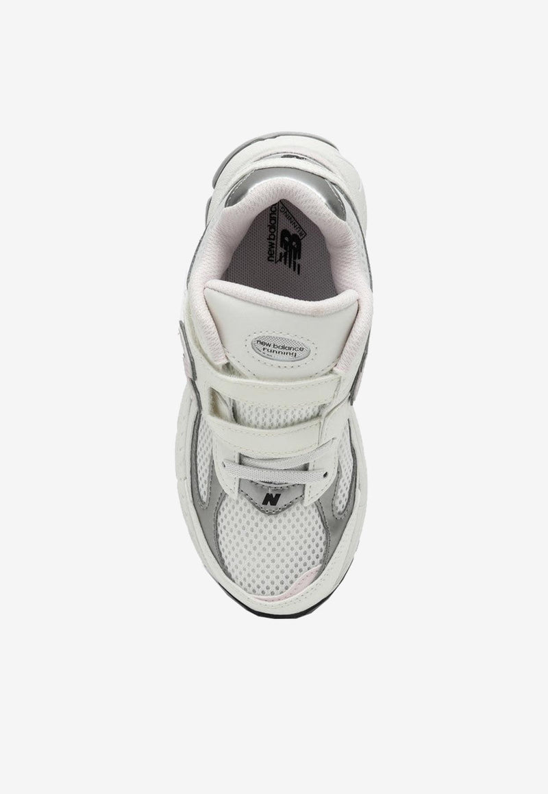 New Balance Kids Boys 2002 Hook and Loop Sneakers White PV2002PNNY/P_NEWB-SE