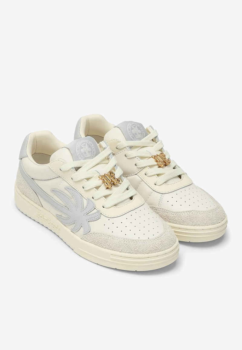 Palm Angels Palm Beach University Low-Top Sneakers Beige PWIA061S24LEA001/O_PALMA-6109