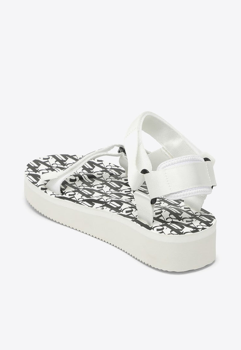 Palm Angels X Suicoke Monogram Depa Sandals White PWIH027S24MAT001/O_PALMA-0110