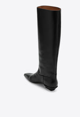 Paris Texas Bettina Leather Knee-High Boots Black PX1363XVT01/P_PATEX-BLK