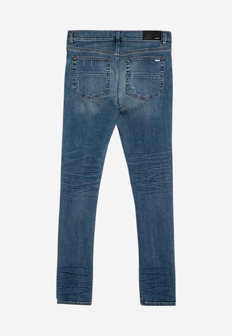 Amiri MX1 Distressed Skinny Jeans Blue PXMD001CO/P_AMIRI-950