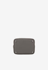 Hermès Picotin 18 in Gris Meyer Clemence Leather with Palladium Hardware