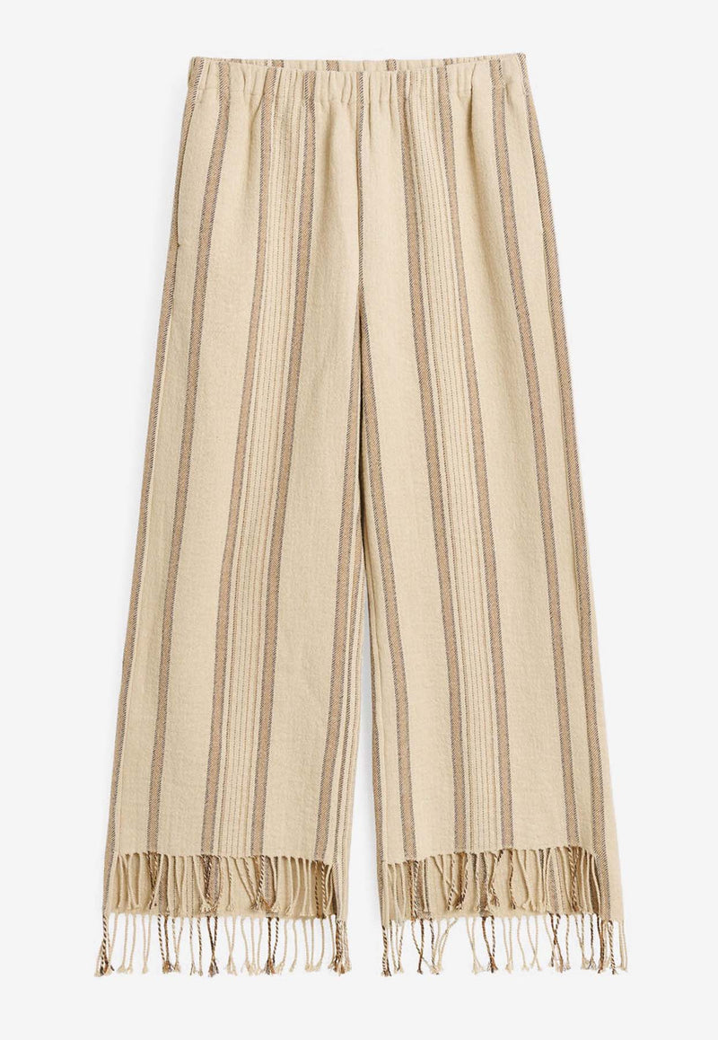 By Malene Birger Mirabellas High-Waist Pants Q72068002BEIGE