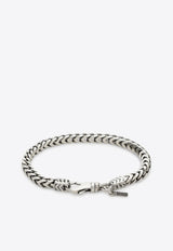 Emanuele Bicocchi Franco Box Chain Bracelet QDB1MET/N_EMANU-SI Silver