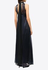 Staud Albee Maxi Dress Navy R24F2152DGNAVY