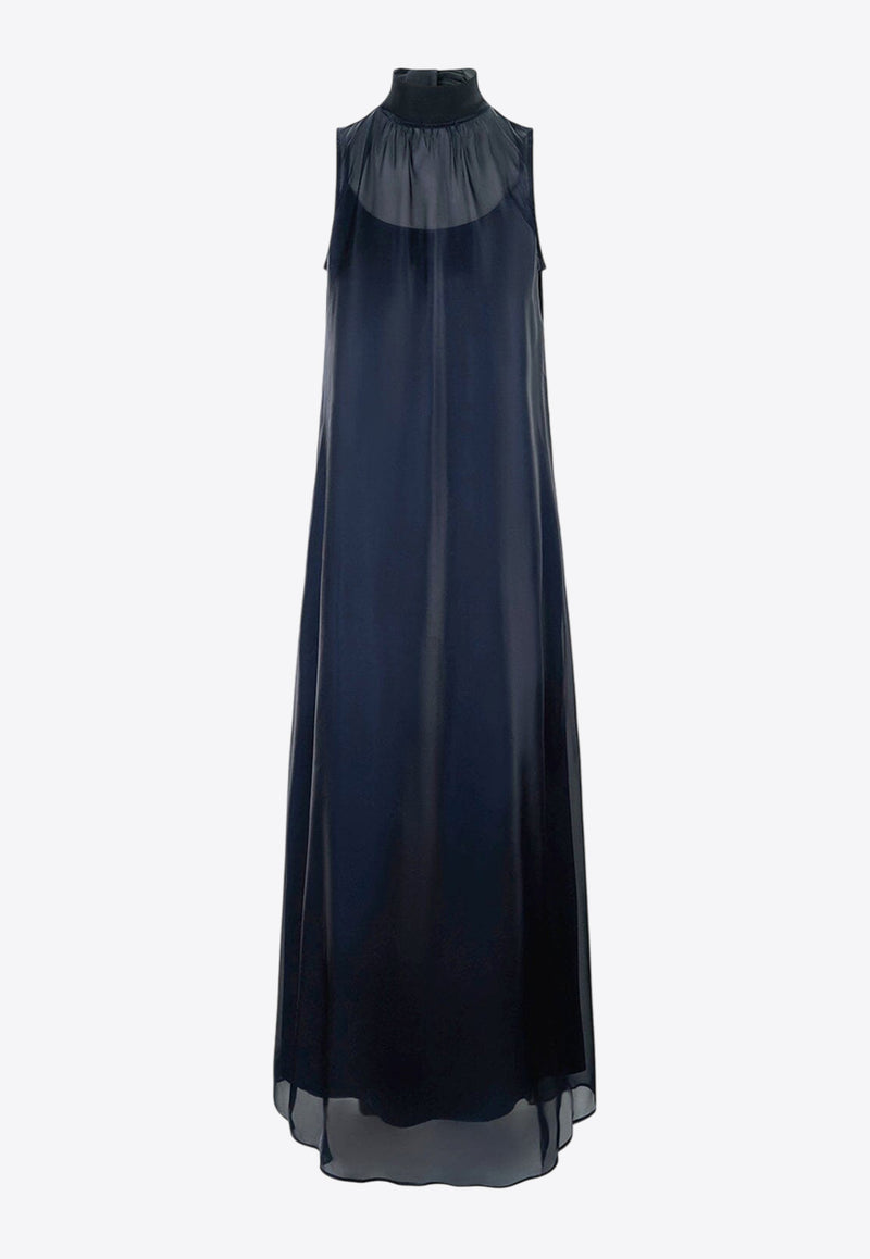 Staud Albee Maxi Dress Navy R24F2152DGNAVY