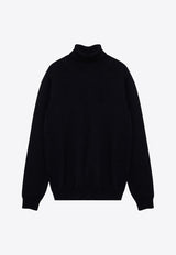 Roberto Collina Merino Wool Turtleneck Sweater Blue RA02003RA02/P_ROBER-10