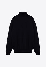 Roberto Collina Merino Wool Turtleneck Sweater Blue RA02003RA02/P_ROBER-10