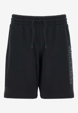 Moschino Logo Drawstring Shorts RA032270281555 1555 Black