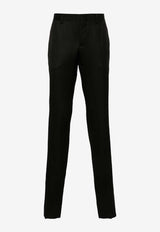 Moschino Tailored Tapered Pants RA032770470555 0555 Black