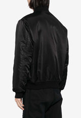 Moschino Heart Padded Bomber Jacket RA062870152555 2555 Black