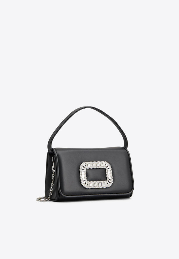 Roger Vivier Micro Pilgrim Crossbody Bag  Black RBWABDH0000YDR/Q_ROGVI-B999