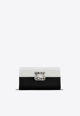 Efflorescence-Buckle Two Tone Clutch Bag RBWAMFDI200RS0194H 194H